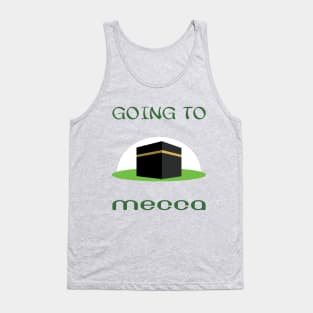 Hajj-Mecca-Eid El Adha El Mubarak-hajj pilgrimage-Muslim gift Tank Top